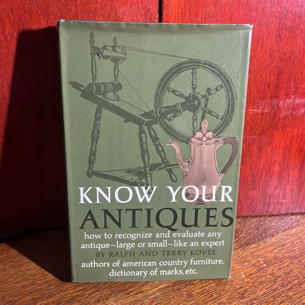 Green 'Know Your Antiques' Book by Ralph and Terry Kovel
